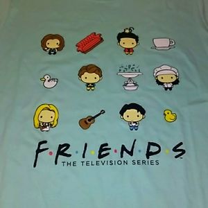 FRIENDS TV Show Chibi Short Sleeve
